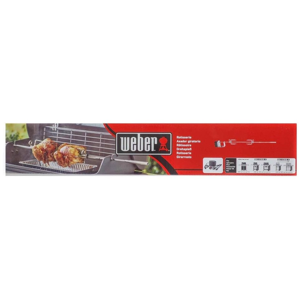 Weber Rotisserie Built for Genesis II 200/300 Series