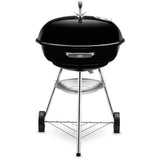Weber 57cm Black Compact Kettle Charcoal Barbecue (1321004)