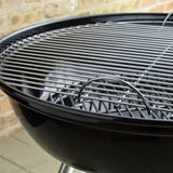 Weber 57cm Black Compact Kettle Charcoal Barbecue (1321004)